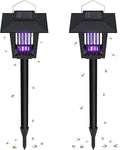 2 Pcs Smart Cordless Solar Dual-Mode Garden Zapper