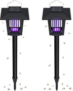 2 Pcs Smart Cordless Solar Dual-Mode Garden Zapper