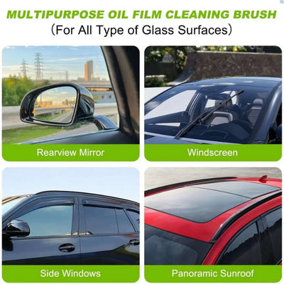 Automotive Oil Film Cleaning Brush 2.0 Clear Vision Glass Cleaner - Home N Road