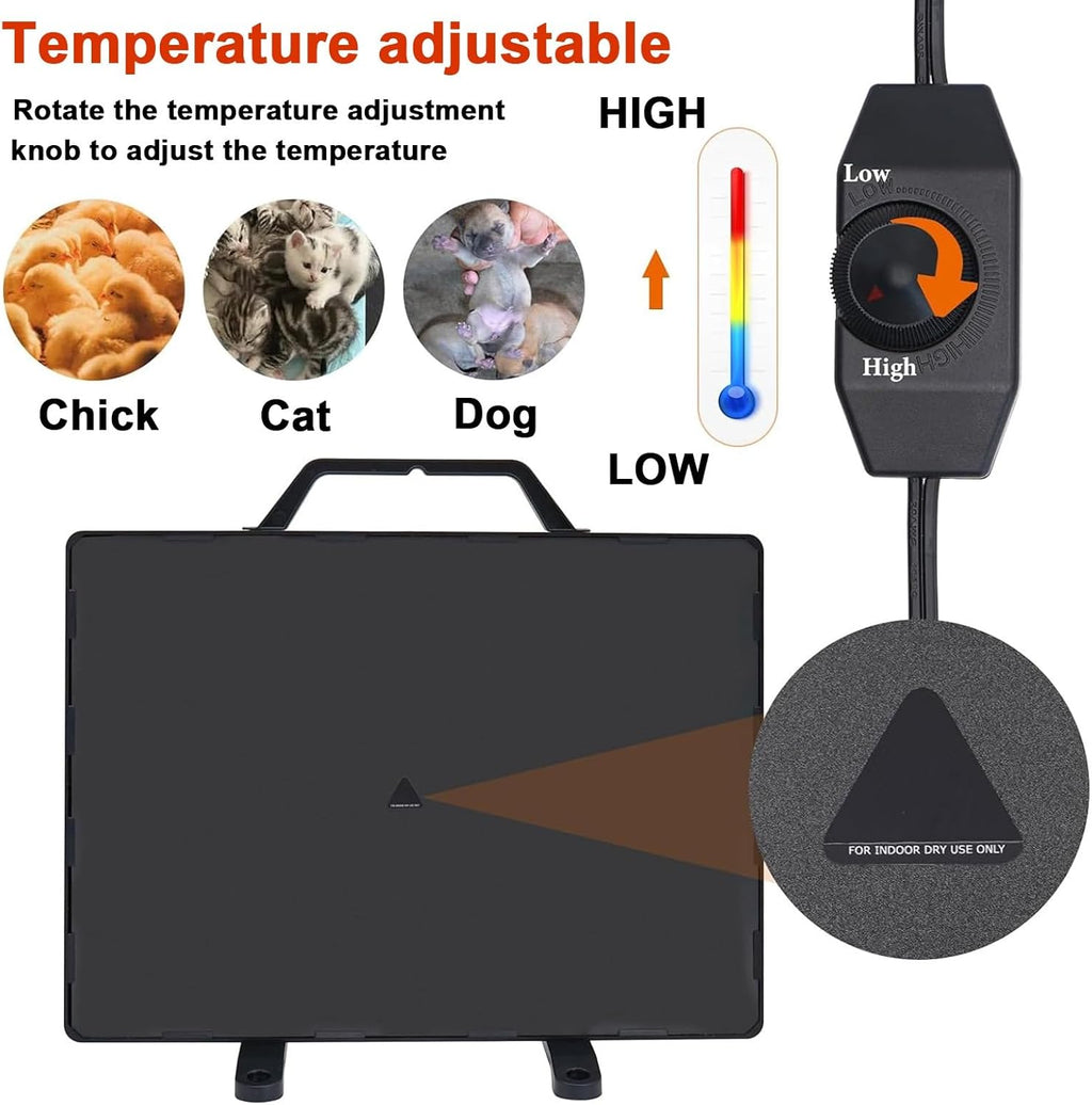 Smart Chicken Coop Heater 160W Pet Warmer