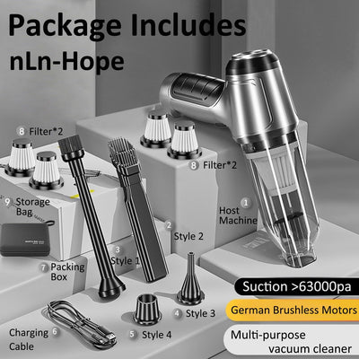 4 in 1 Handheld Cordless Vacuum Cleaner for Car