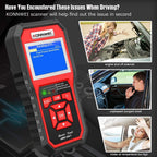 Upgraded OBD2 Scanner Diagnostic Tool Auto Code Reader - Home N Road