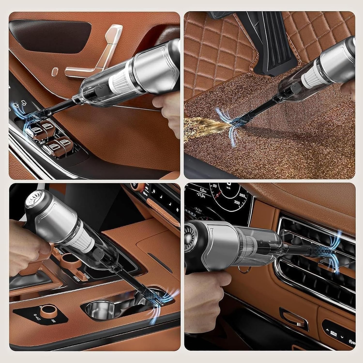 4 in 1 Handheld Cordless Vacuum Cleaner for Car