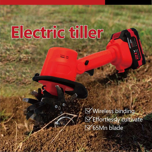 Cordless Electric Tiller Cultivator for Garden - Home N Road