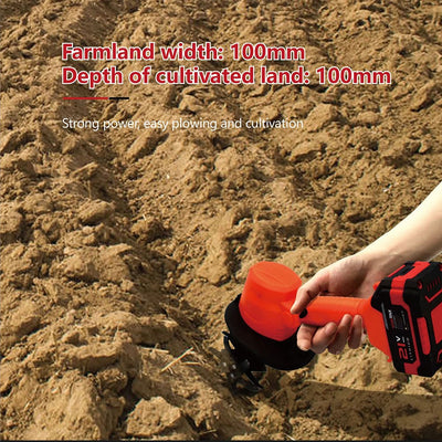Cordless Electric Tiller Cultivator for Garden