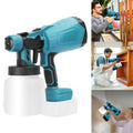 Cordless AxiaTool high-power paint sprayer, designed for versatile home improvement on various surfaces.
