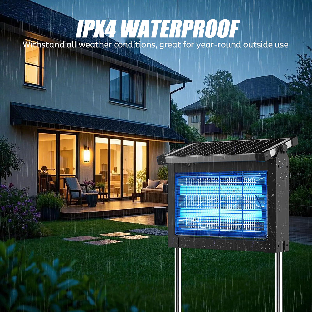 AxiaTool 4-in-1 solar mosquito bug zapper for effective pest control in outdoor and indoor settings.