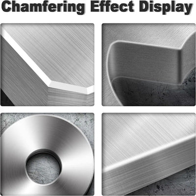 AxiaTool 2 in 1 mini pneumatic chamfering tool with ergonomic handle and adjustable depth settings for precise edge finishing.